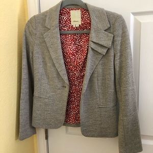Anthropologie wool blazer size 0